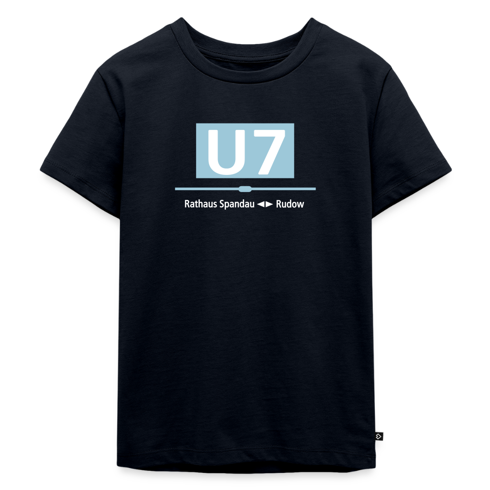 U7 - Kinder Premium T-Shirt - Navy