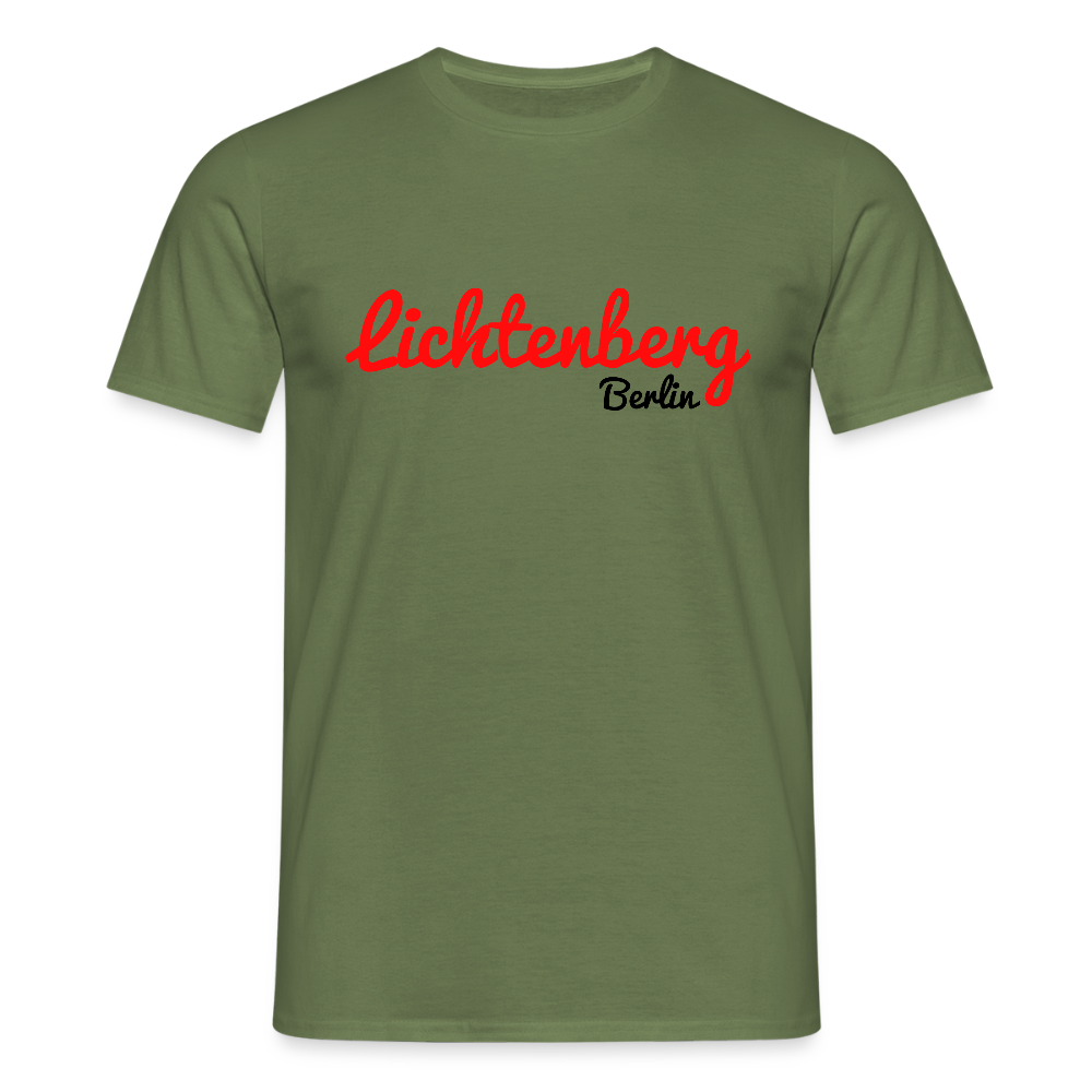 Lichtenberg Berlin - Männer Premium T-Shirt - Militärgrün