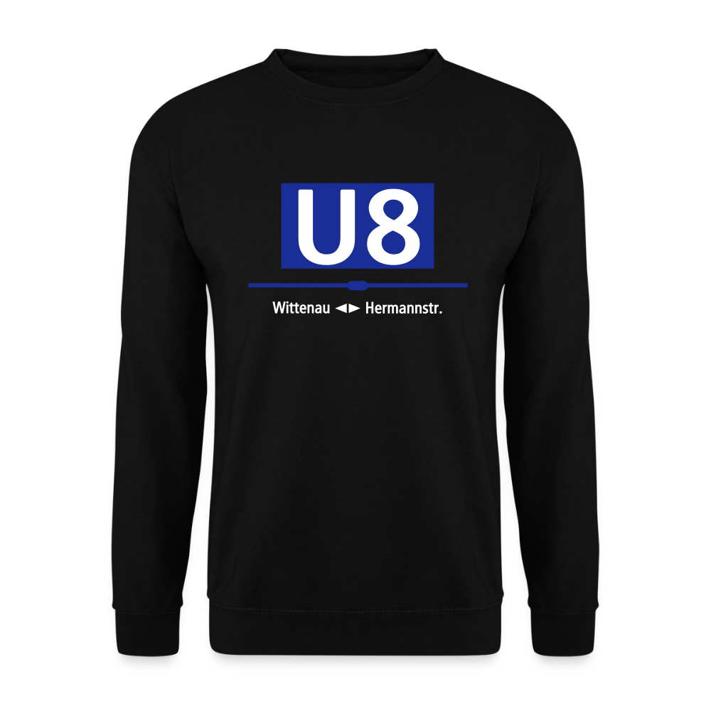 U8 - Unisex Pullover - Schwarz