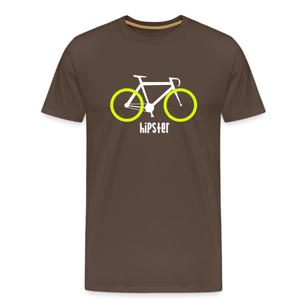 Hipster - Männer Premium T-Shirt - Edelbraun