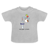 Berliner Luftbär - Baby T-Shirt - Grau meliert