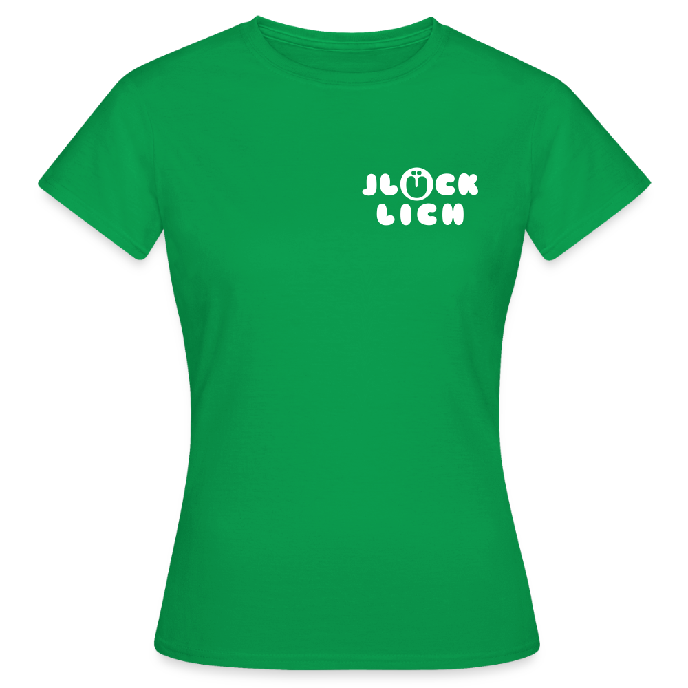 Jlücklich - Frauen Premium T-Shirt - Kelly Green
