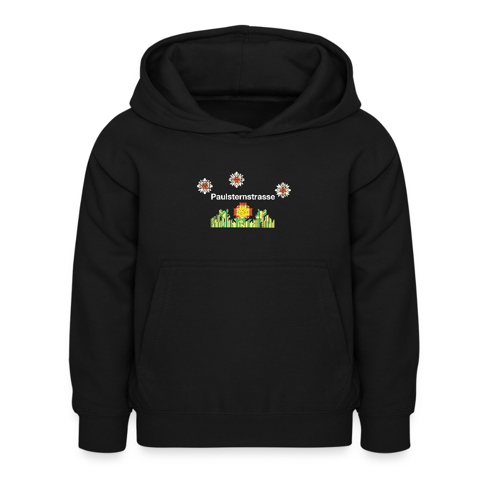 Paulsternstrasse - Kinder Hoodie - Schwarz