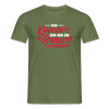 Ick knutsch dir! - Männer Premium T-Shirt - Militärgrün