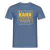 Wat Icke Kann, Kann Keener - Männer Premium T-Shirt - Taubenblau