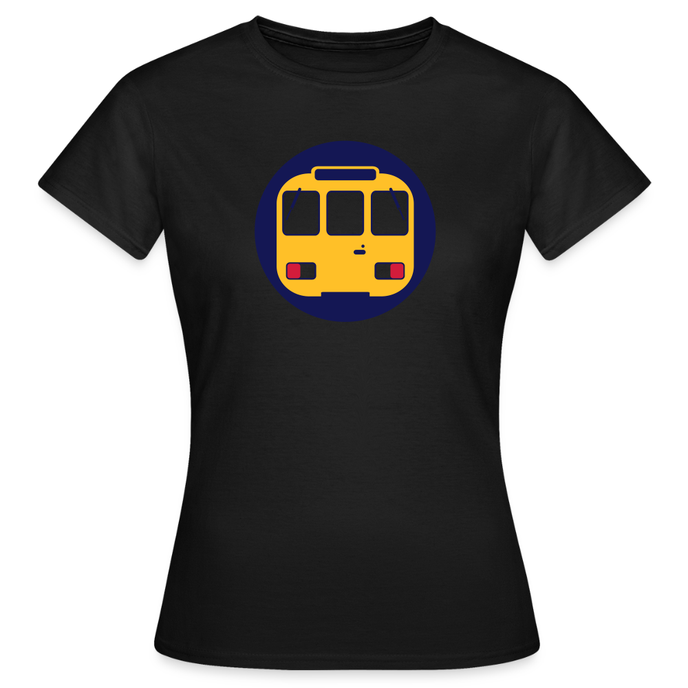 U-Bahntunnel - Frauen Premium T-Shirt - Schwarz