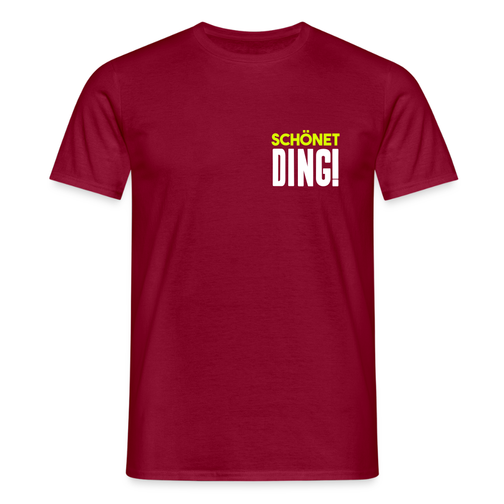 schönet Ding! - Männer Premium T-Shirt - Ziegelrot