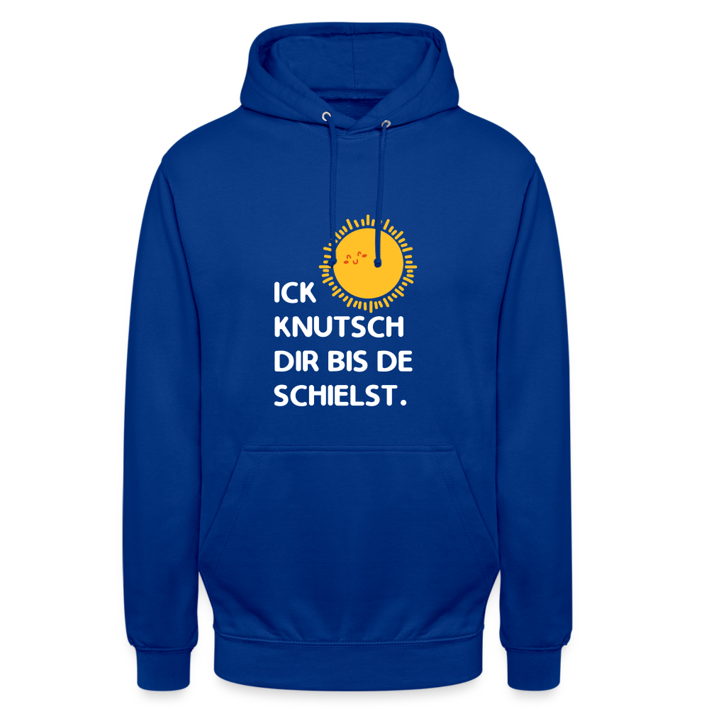 Ick knutsch dir Sonne! - Unisex Hoodie - Royalblau
