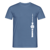Fernsehturm Zick zack - Männer Premium T-Shirt - Taubenblau