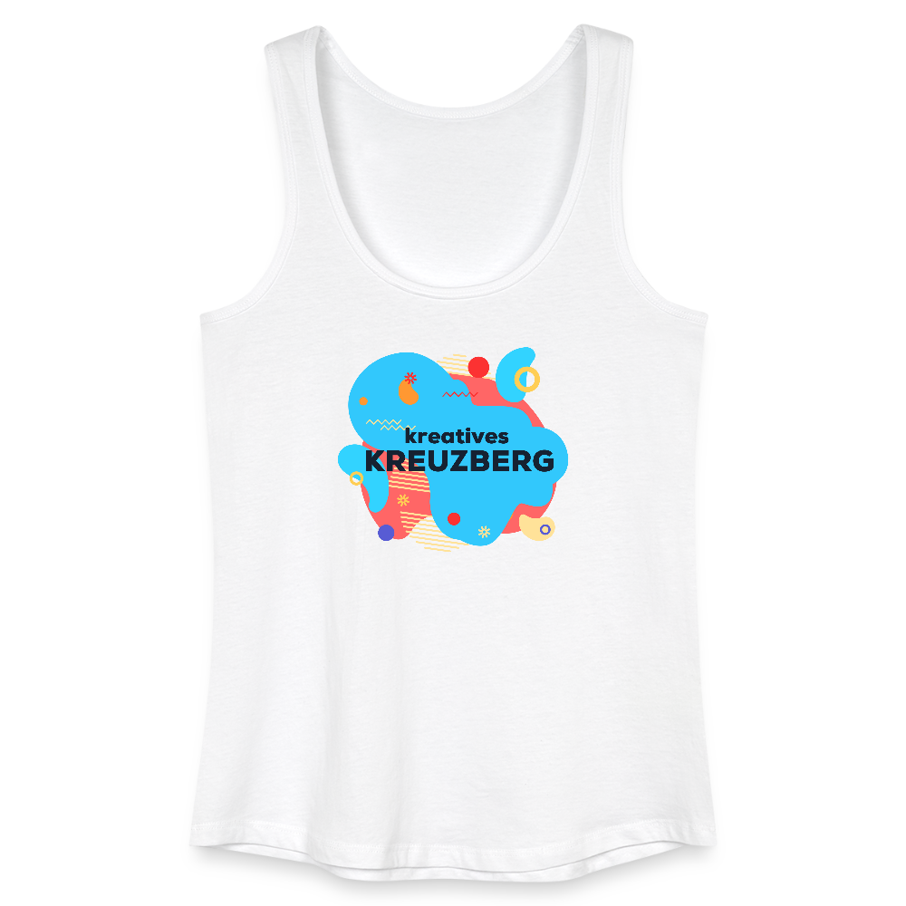Kreatives Kreuzberg - Frauen Bio Tank Top - Weiß