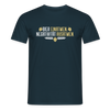 Bier einatmen, Negativität ausatmen. - Männer Premium T-Shirt - Navy