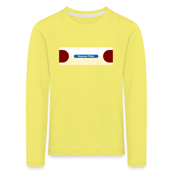 Nauener platz - Kinder Langarmshirt - Gelb