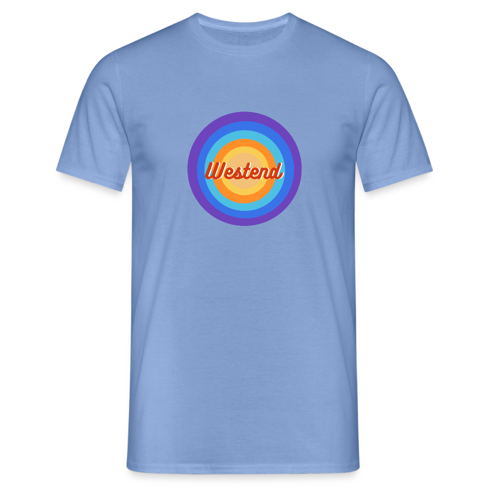 Westend Retro - Männer Premium T-Shirt - carolina blue