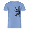 Berliner Bär im Netz - schwarz - Männer Premium T-Shirt - carolina blue