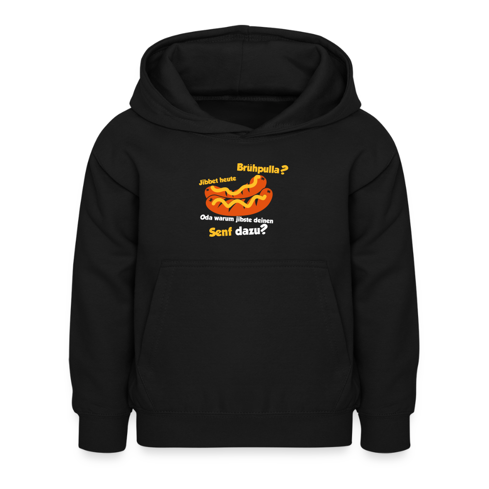 Jibbet Brühpulla - Kinder Hoodie - Schwarz