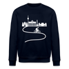 Aus der Stadt - Unisex Bio Sweatshirt - Navy