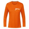 Auwacka! - Frauen Sport Langarmshirt - Neonorange
