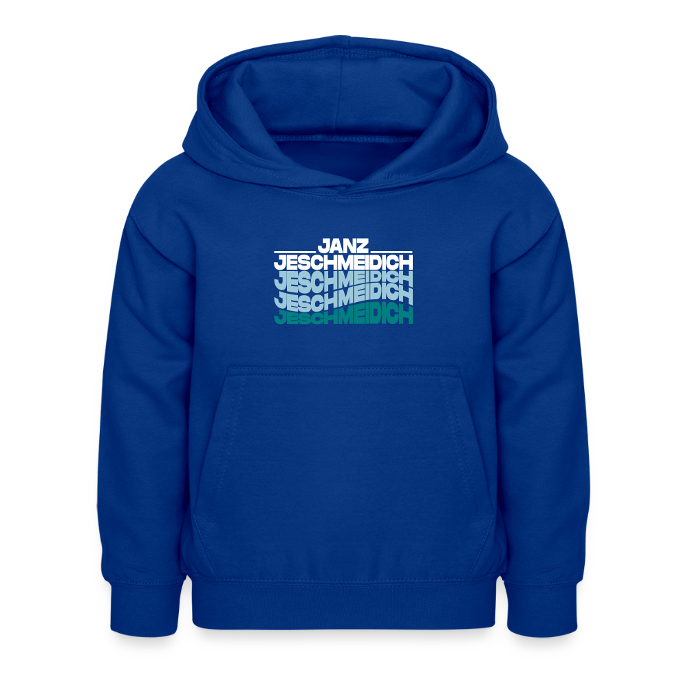 Janz Jeschmeidich - Kinder Hoodie - Royalblau