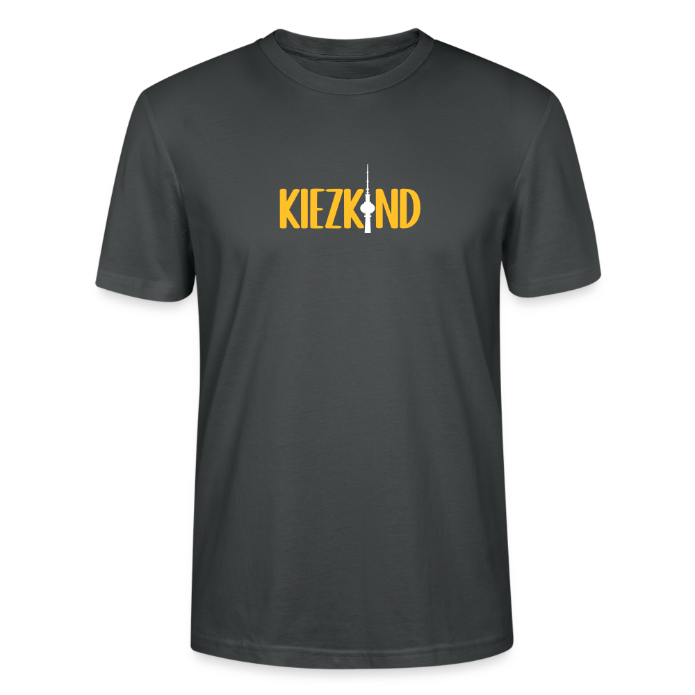 Kiezkind - Männer Bio T-Shirt - Anthrazit