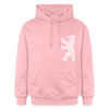 Berliner Bär im Netz - weiß - Hoodie - Hellrosa