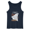 Panama oder Pankow - Männer Tank Top - Navy