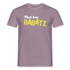 Mach keen Rabatz - Männer Premium T-Shirt - Lilagrau