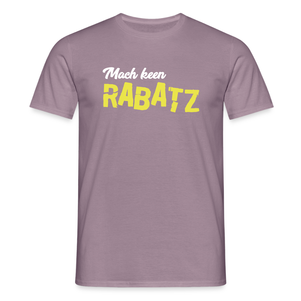 Mach keen Rabatz - Männer Premium T-Shirt - Lilagrau