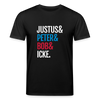 Justus & Peter & Bob & Icke - Unisex Bio T-Shirt - Schwarz