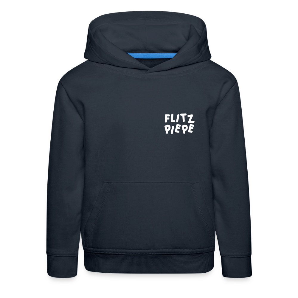 Flitz piepe - Kinder Premium Hoodie - Navy