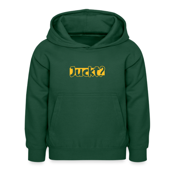 Juckt? - Kinder Hoodie - Flaschengrün