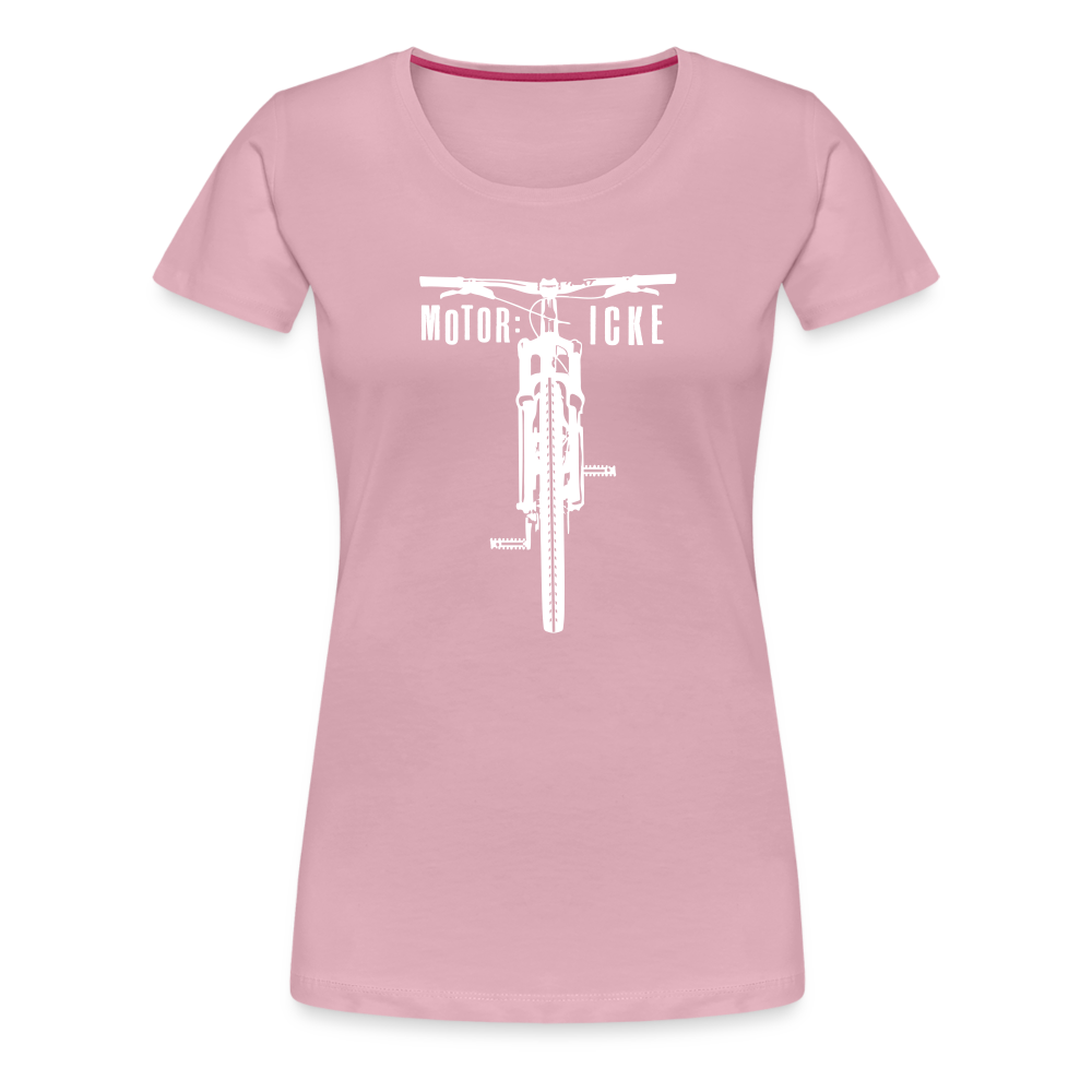 Motor icke - Frauen Premium T-Shirt - Hellrosa