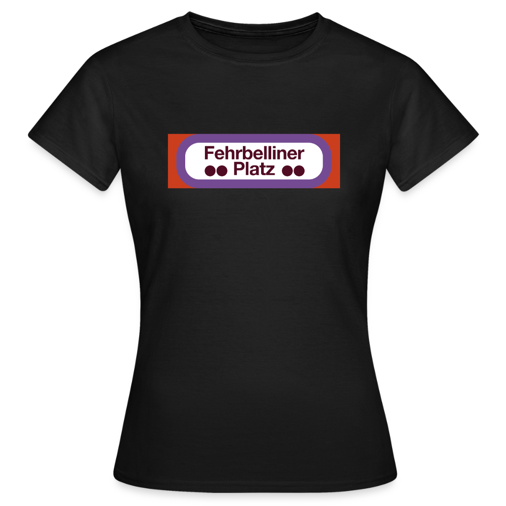Fehrbelliner platz - Frauen Premium T-Shirt - Schwarz