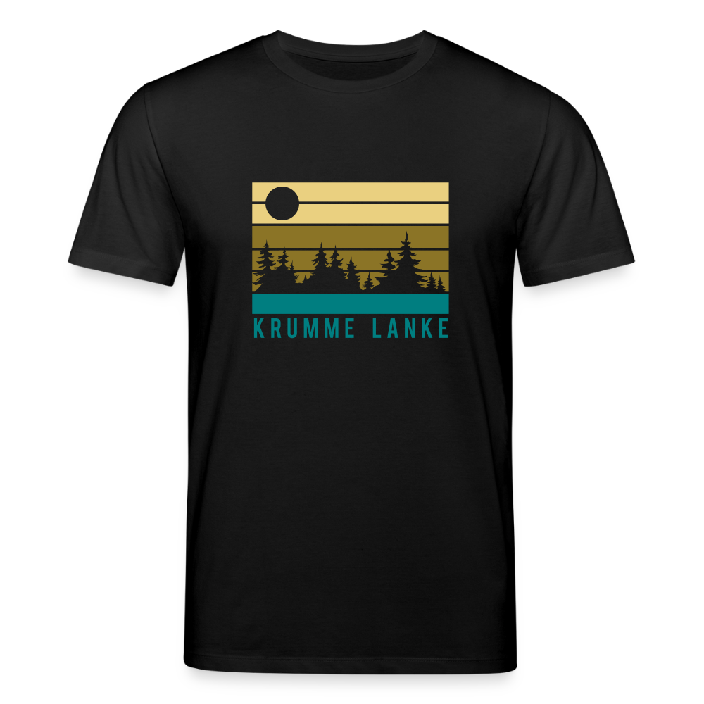 Krumme Lanke - Unisex Bio T-Shirt - Schwarz