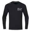 Dit is dufte - Männer Sport Langamshirt - Schwarz