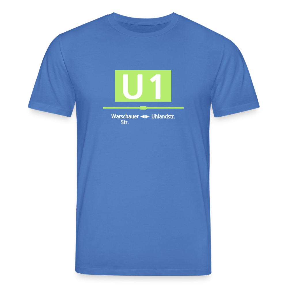 U1 - Unisex Bio T-Shirt - Achtsames Blau