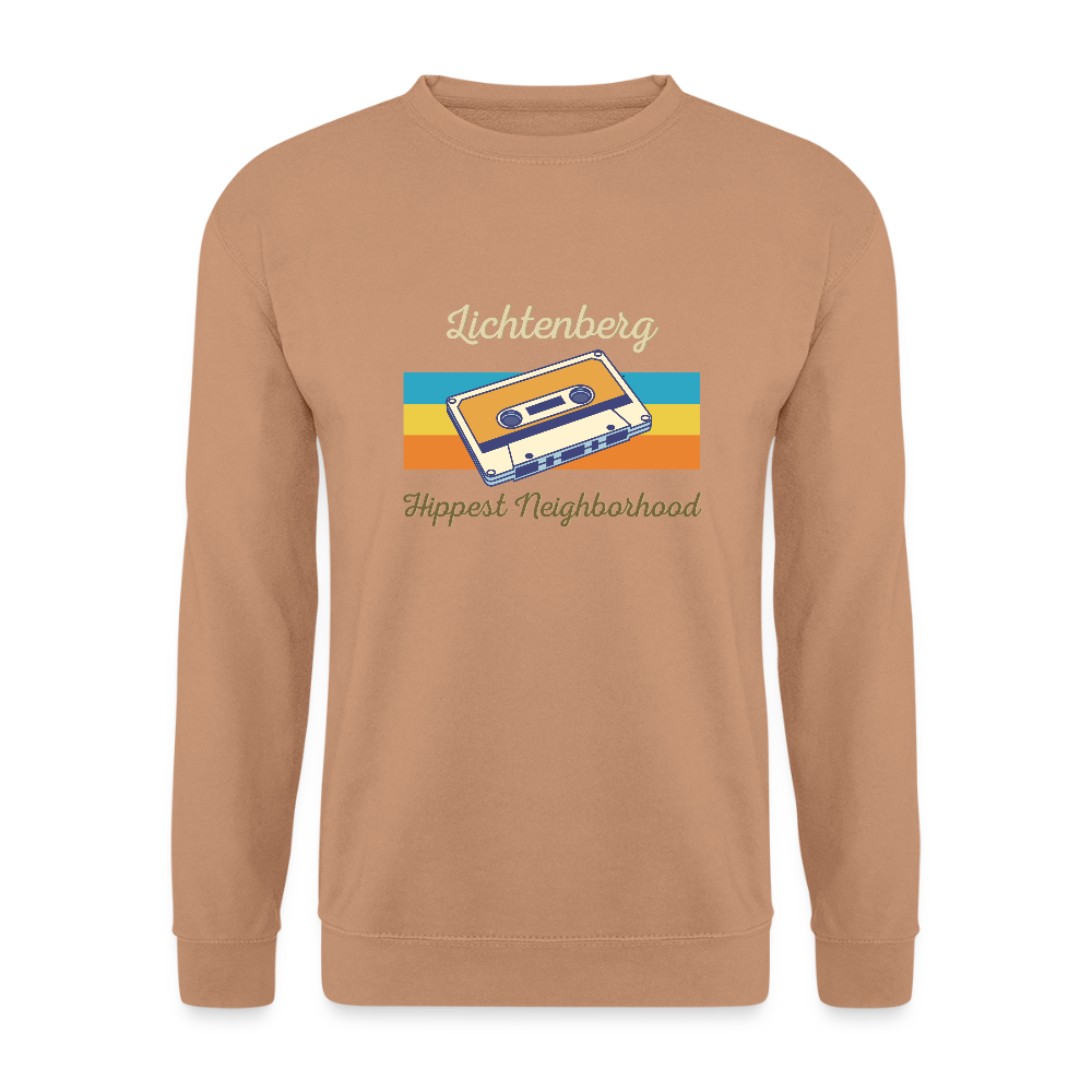 Lichtenberg Hippest Neighborhood - Unisex Pullover - Mocca