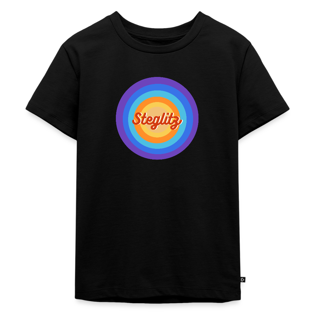 Steglitz Retro - Kinder Premium T-Shirt - Schwarz