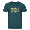 Keen Bock uff Heck Meck - Unisex Bio T-Shirt - Dunkles Petrol