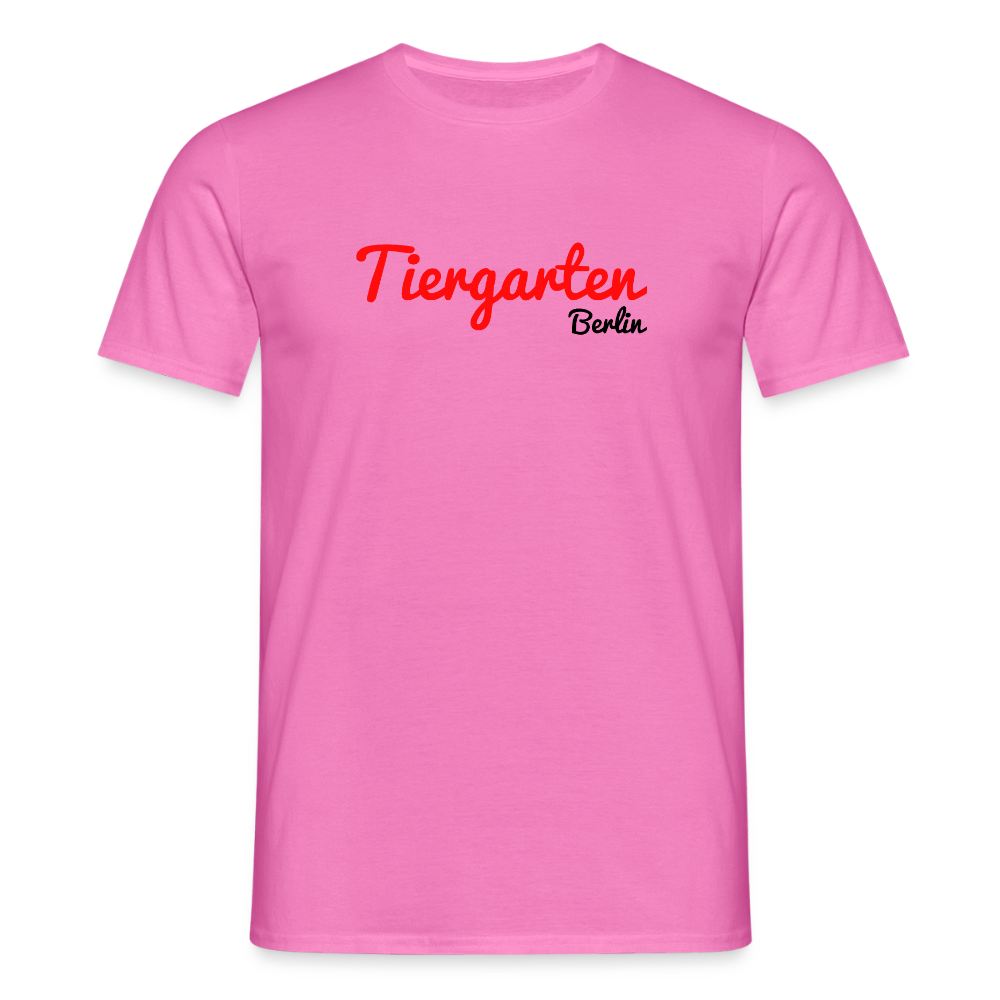 Tiergarten Berlin - Männer Premium T-Shirt - Pink