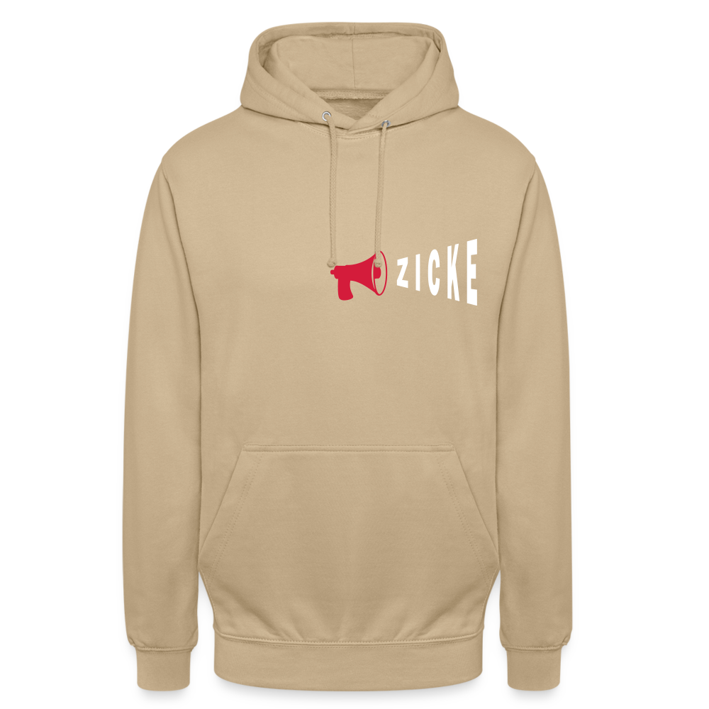 Zicke - Unisex Hoodie - Beige