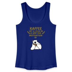 Kaffee motiviert - Frauen Bio Tank Top