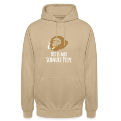 Dit is mir Schnurz Affe - Unisex Hoodie