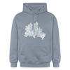 Berliner Finger - Hoodie - Blau
