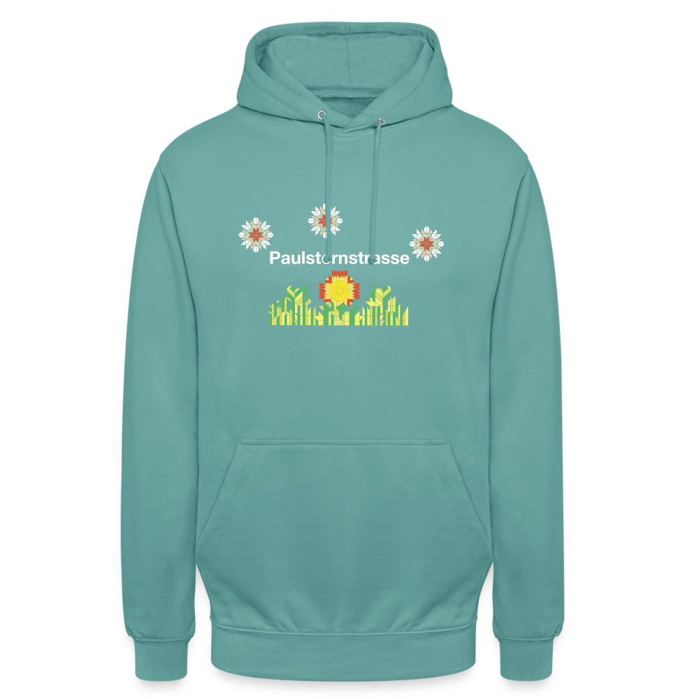 Paulsternstrasse - Unisex Hoodie - Pastelltürkis
