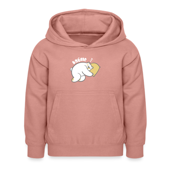 Knülle - Kinder Hoodie - Altrosa