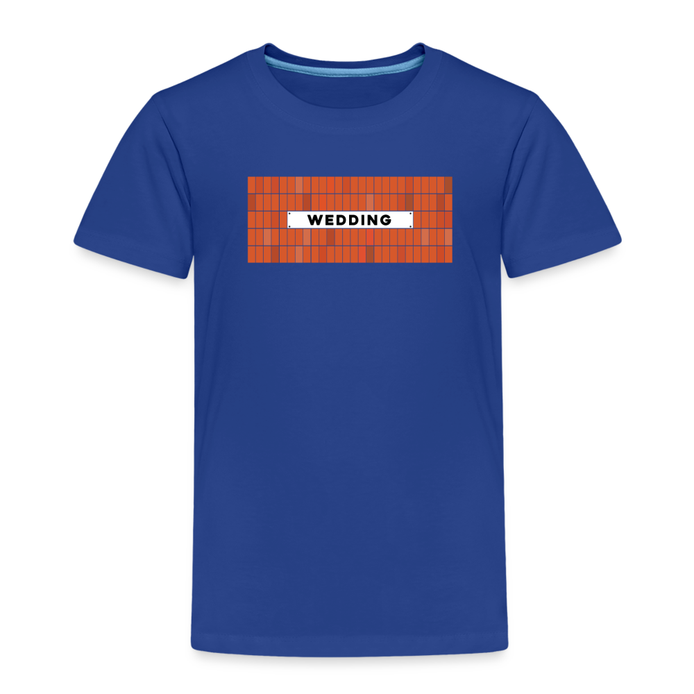 Wedding - Kinder Premium T-Shirt - Königsblau