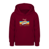 Tegel Hippest Neighborhood - Teenager Hoodie - Bordeaux
