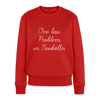 One Less Problem in Neukölln - Frauen Premium Pullover - Rot