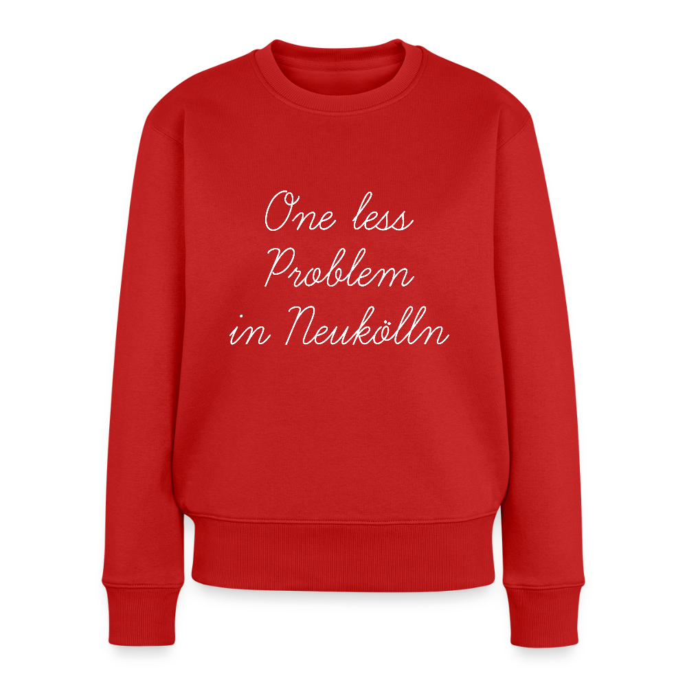 One Less Problem in Neukölln - Frauen Premium Pullover - Rot