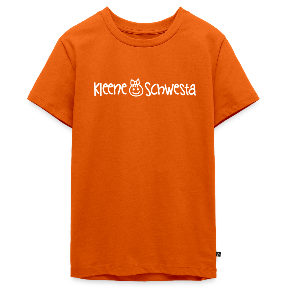 Kleene Schwesta - Teenager Premium T-Shirt - Orange